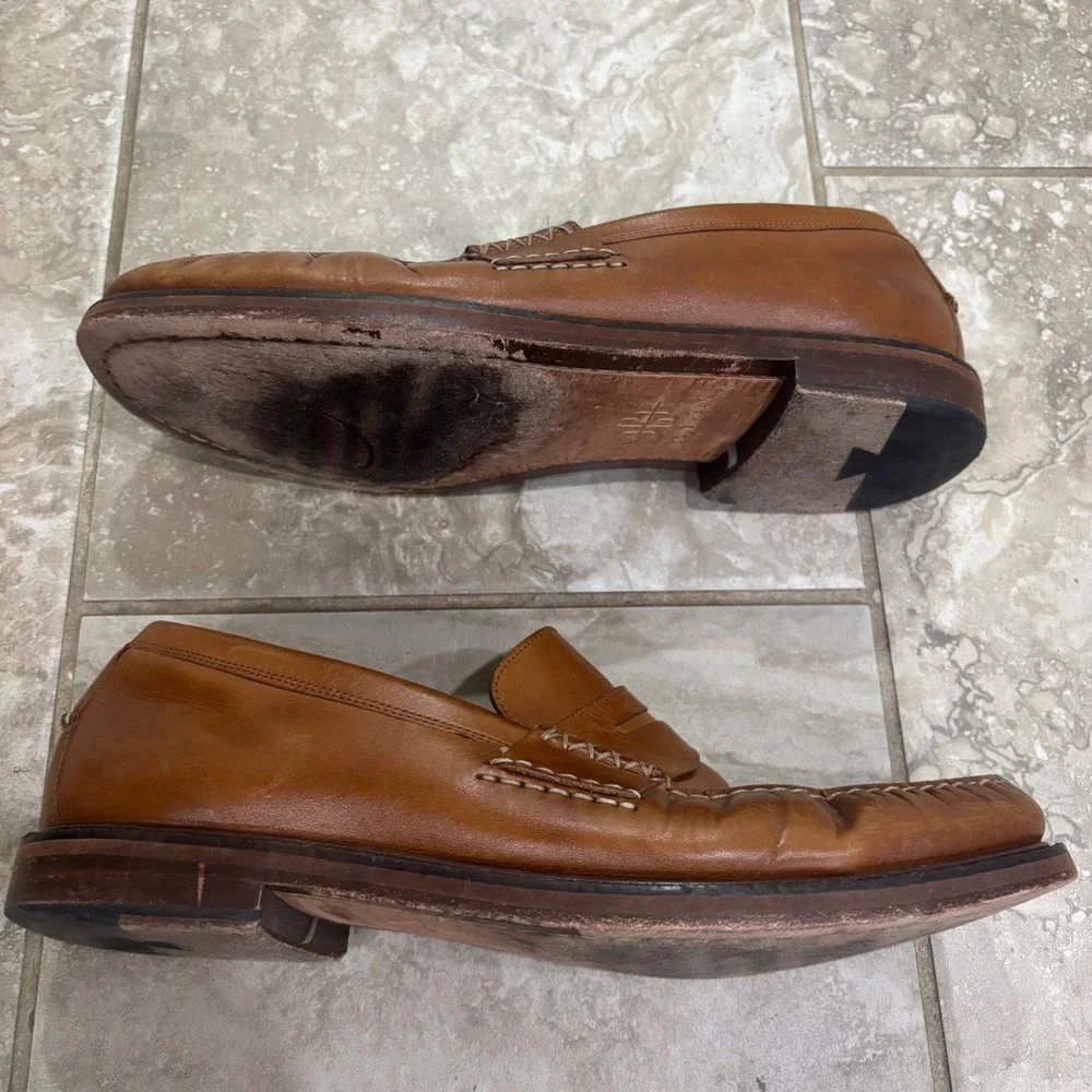 Cole Haan Mens American Classics Penny Loafer British Tan Leather C38740 11.5 M